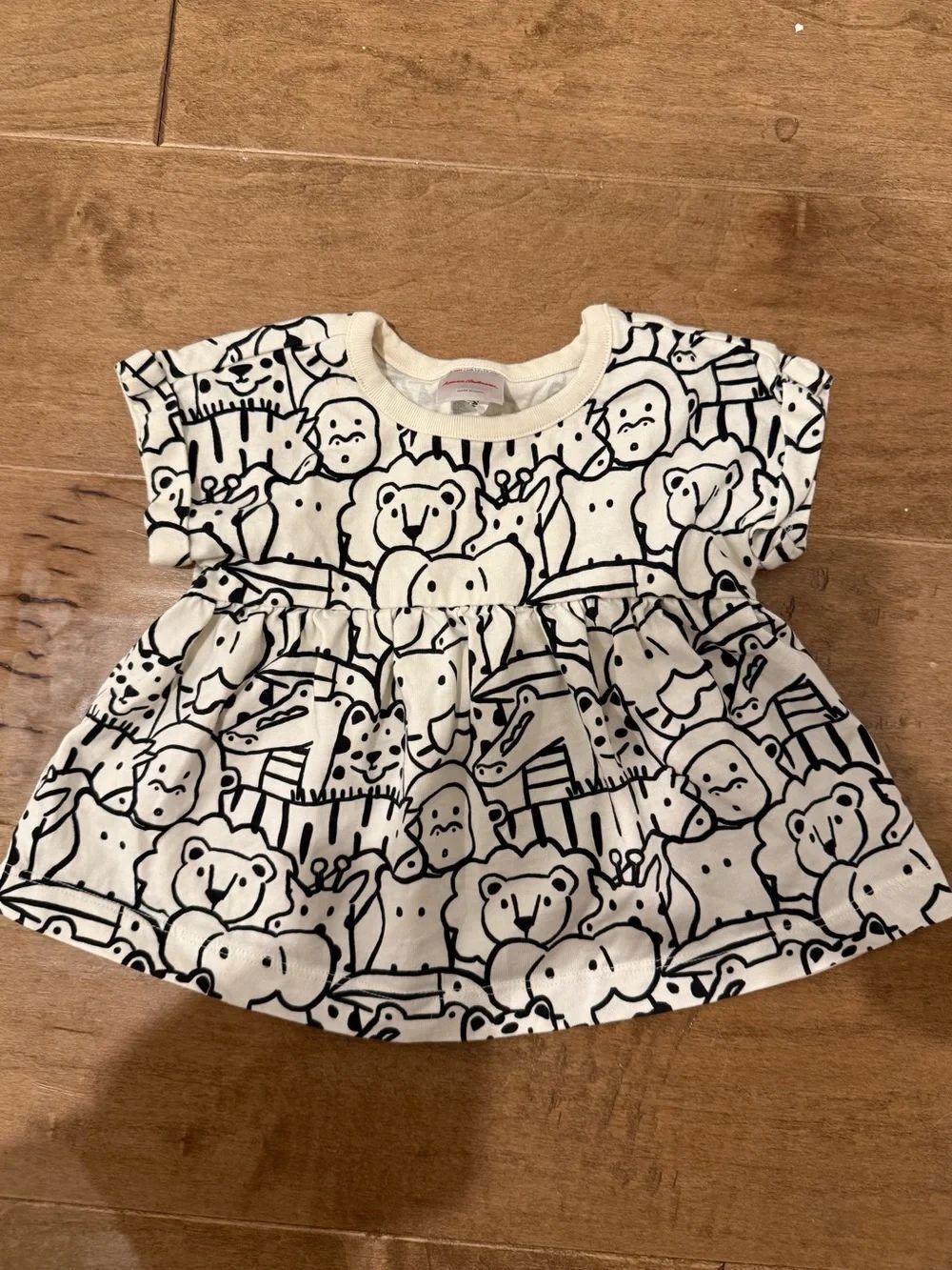 Hanna Andersson Baby Tunic Top Animal Print